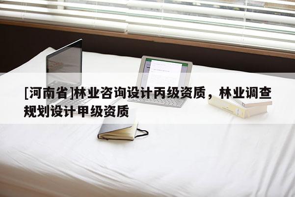 [河南省]林業咨詢設計丙級資質，林業調查規劃設計甲級資質