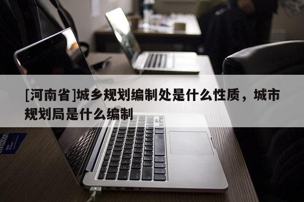 [河南省]城鄉規劃編制處是什么性質，城市規劃局是什么編制