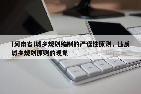 [河南省]城鄉規劃編制的嚴謹性原則，違反城鄉規劃原則的現象