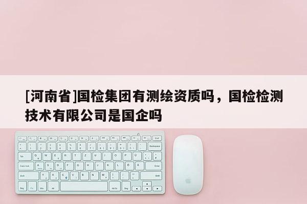 [河南省]國檢集團有測繪資質嗎，國檢檢測技術有限公司是國企嗎