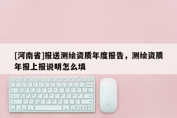 [河南省]報送測繪資質(zhì)年度報告，測繪資質(zhì)年報上報說明怎么填