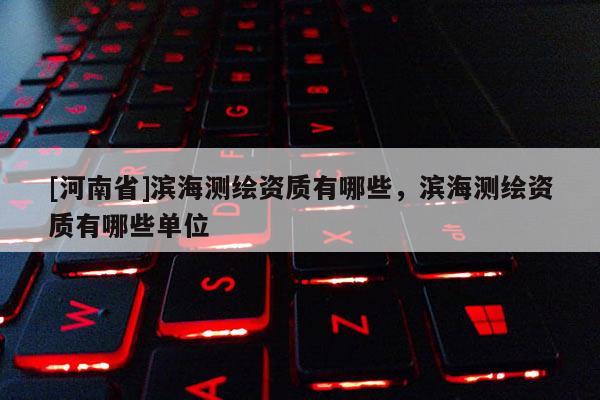 [河南省]濱海測繪資質有哪些，濱海測繪資質有哪些單位